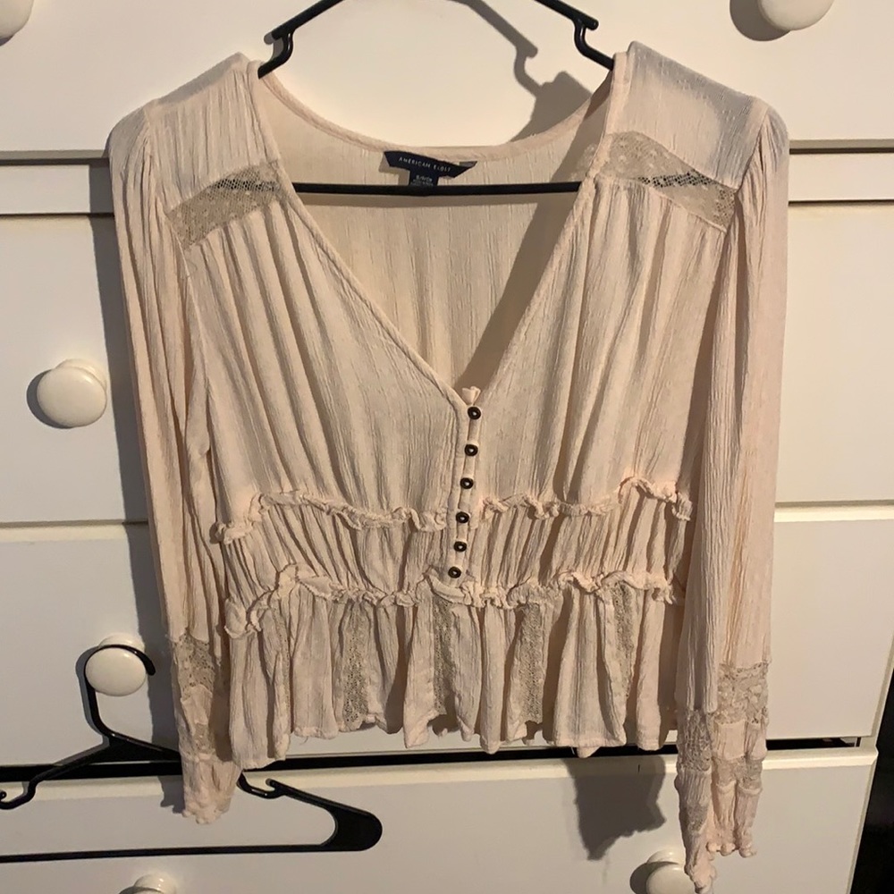 Light pink blouse